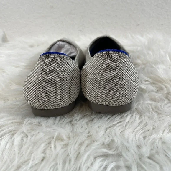 ROTHY’S The Point in Flax Birdseye Size 7.5 Flats Slip On Shoes - Picture 7 of 14